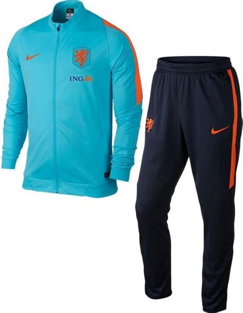 nederlands elftal trainingspak 2014 blauw nike|nike elftal logo.